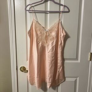 Vintage MJ Carroll Pink Slip Dress